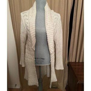 NASTY GAL Knit Open-Front Cardigan Sweater size Small